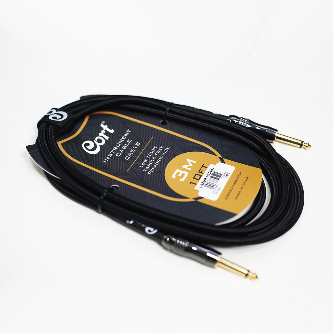 Cort CA518 3m/10ft Instrument Cable (CA518)